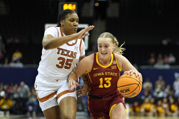 Booker scores 26 as No. 6 Texas routs Iowa State 70 53 wins Big